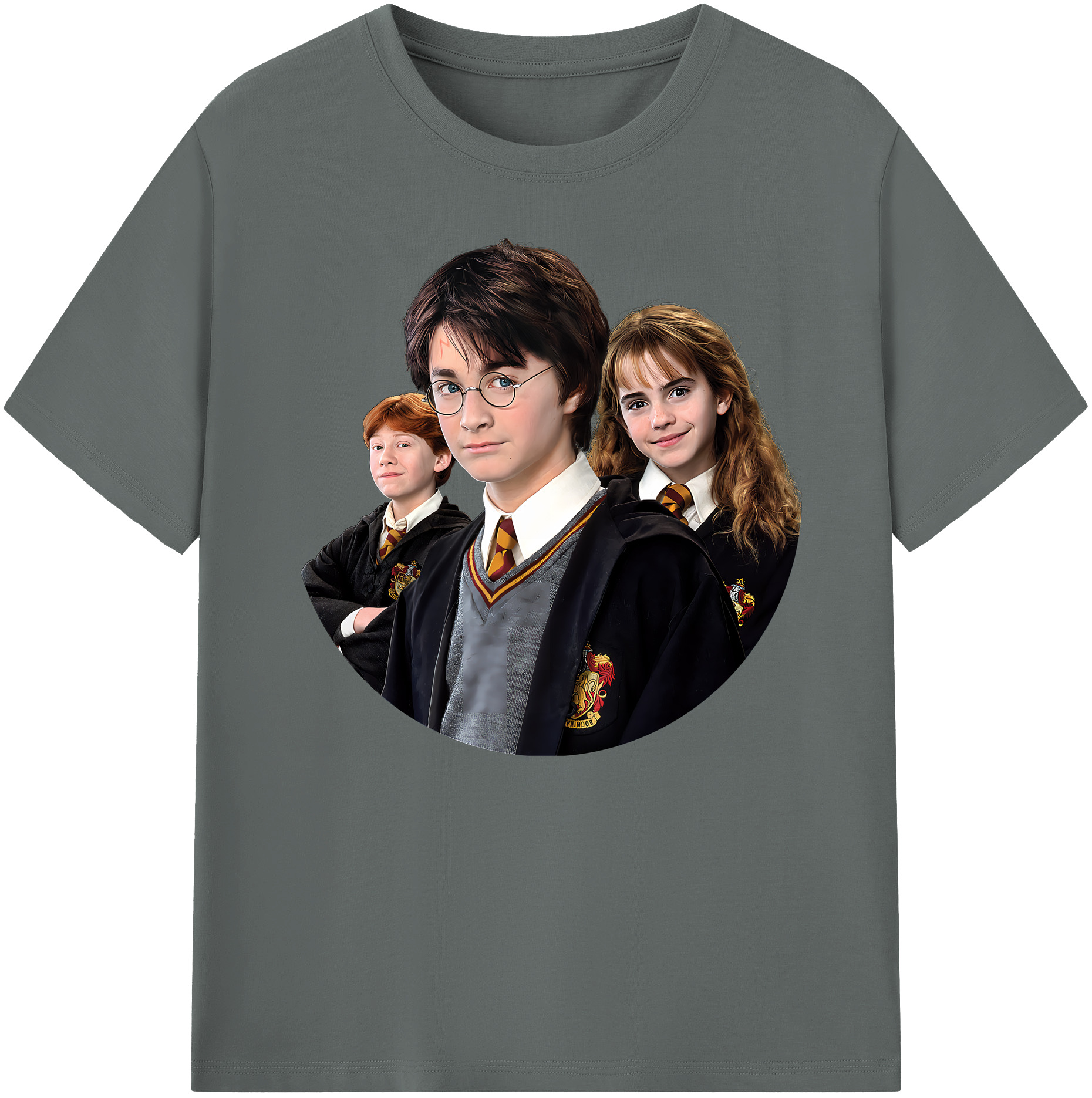 （画像用） Harry Potter ハリー・ポッターシリーズ 綿100％ メンズ半袖Tシャツ｜肌触りやわらか＆通気性